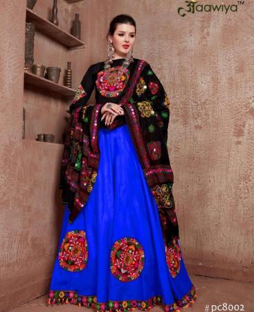 Picture of Magnificent Royal Blue Lehenga Choli