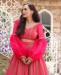 Picture of Sightly Red Pink Lehenga Choli