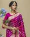 Picture of Exquisite Purple Silk Saree