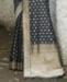 Picture of Fine Black Silk Saree