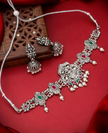 Picture of Nice Silver Necklace Set