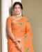 Picture of Splendid Orange Casual Saree