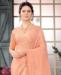 Picture of Classy Dusty Peach Designer Saree