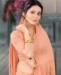 Picture of Classy Dusty Peach Designer Saree