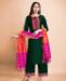 Picture of Stunning Green Readymade Salwar Kameez