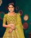 Picture of Excellent Green Lehenga Choli