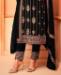 Picture of Splendid Black Straight Cut Salwar Kameez