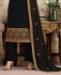 Picture of Graceful Black Straight Cut Salwar Kameez