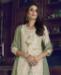 Picture of Bewitching Off White Straight Cut Salwar Kameez