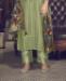 Picture of Well Formed Pista Straight Cut Salwar Kameez