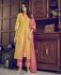 Picture of Fascinating Mustard Straight Cut Salwar Kameez