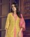 Picture of Fascinating Mustard Straight Cut Salwar Kameez