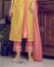 Picture of Fascinating Mustard Straight Cut Salwar Kameez