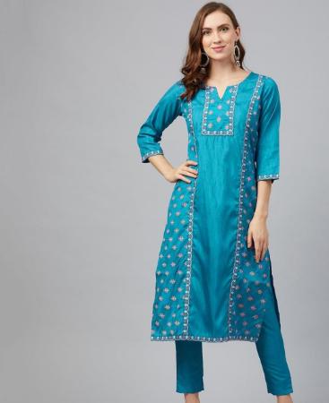 Picture of Alluring Blue Kurtis & Tunic