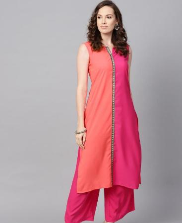 Picture of Marvelous Gajari+pink Kurtis & Tunic