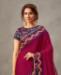 Picture of Pretty Magenta Fashion Saree