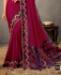 Picture of Pretty Magenta Fashion Saree