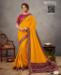 Picture of Alluring Yellow Fashion Saree