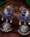 Picture of Excellent Silver & Blue Earrings