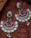 Picture of Lovely Silver & Red Earrings