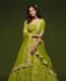 Picture of Nice Neon Green Lehenga Choli