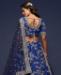 Picture of Excellent Blue Lehenga Choli