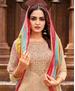 Picture of Marvelous Beige Cotton Salwar Kameez