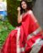 Picture of Sightly Red Casual Saree