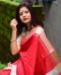 Picture of Sightly Red Casual Saree