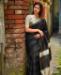 Picture of Excellent Black Casual Saree