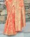 Picture of Resplendent Orange Casual Saree