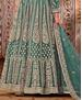 Picture of Taking Green Anarkali Salwar Kameez