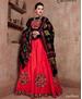 Picture of Well Formed Red Lehenga Choli