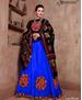 Picture of Magnificent Royal Blue Lehenga Choli