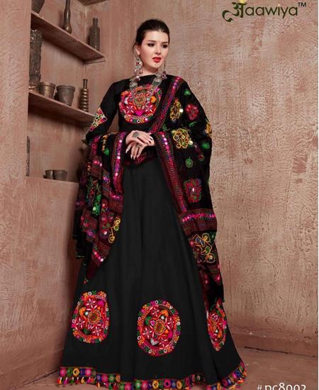 Picture of Splendid Black Lehenga Choli