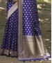 Picture of Fascinating Royal Blue Silk Saree