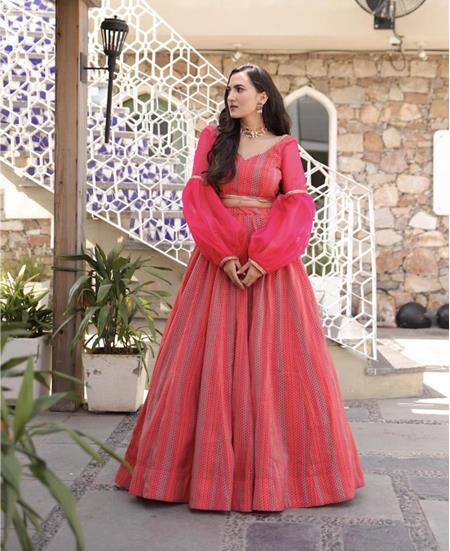 Picture of Taking Pink Lehenga Choli