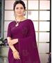 Picture of Magnificent Wine Designer Saree