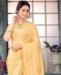 Picture of Nice Yellow Designer Saree