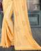 Picture of Nice Yellow Designer Saree