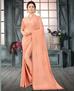 Picture of Classy Dusty Peach Designer Saree