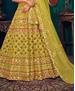 Picture of Excellent Green Lehenga Choli