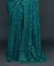 Picture of Elegant Teal Blue Georgette Saree