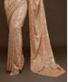 Picture of Pleasing Beige Georgette Saree