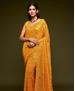 Picture of Taking Yellow Georgette Saree