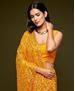 Picture of Taking Yellow Georgette Saree