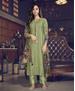 Picture of Well Formed Pista Straight Cut Salwar Kameez