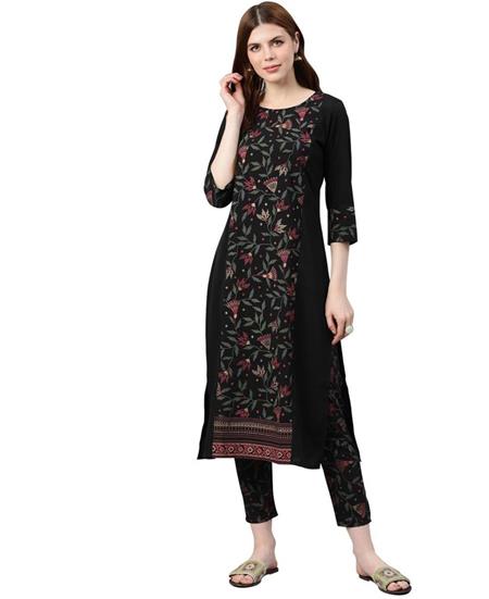 Picture of Magnificent Black Kurtis & Tunic