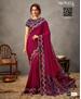 Picture of Pretty Magenta Fashion Saree