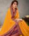 Picture of Alluring Yellow Fashion Saree